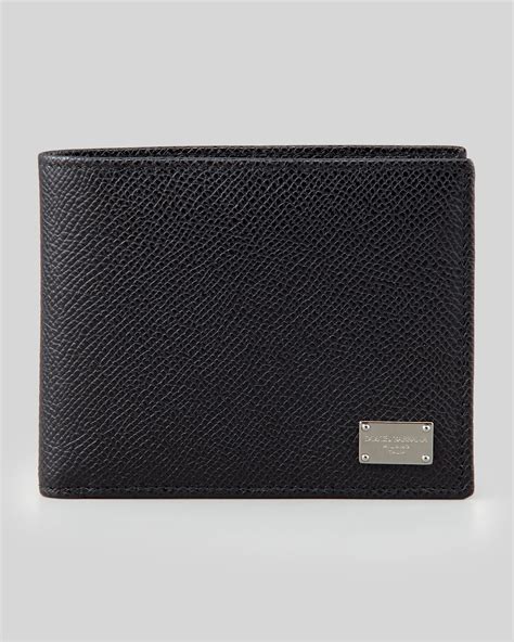 dolce gabbana wallet mens|dolce and gabbana bill fold.